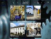 Tablet Screenshot of agv-metall.de